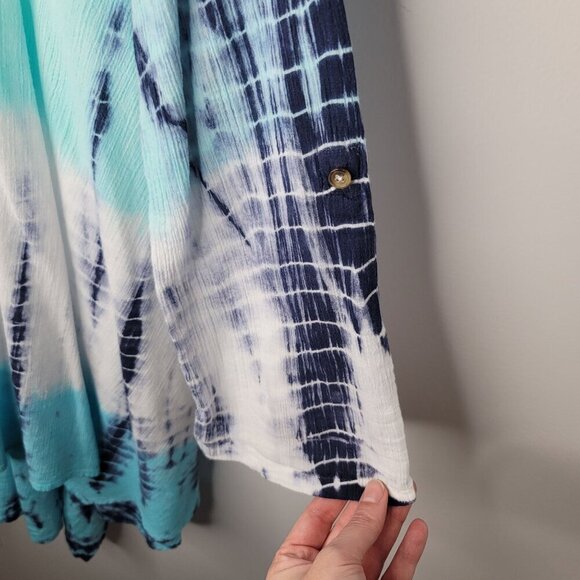 Mindset By XCVI Button Up Womens Large - Picture 5 of 9